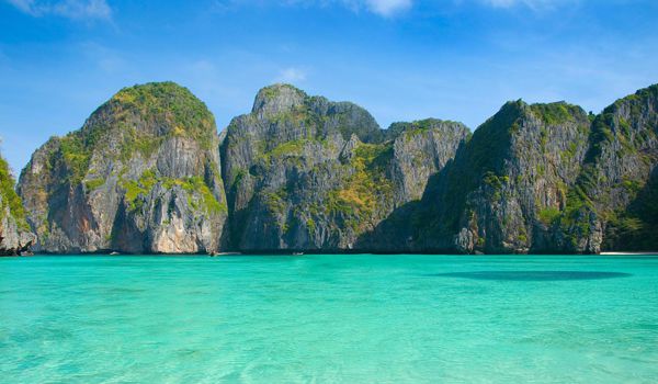 The crystal blue waters of Thailand