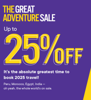 the great adventure sale up to 25%off