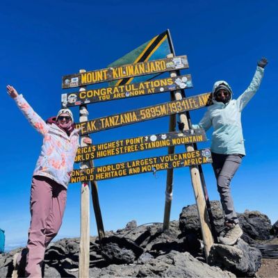 Mt Kilimanjaro.